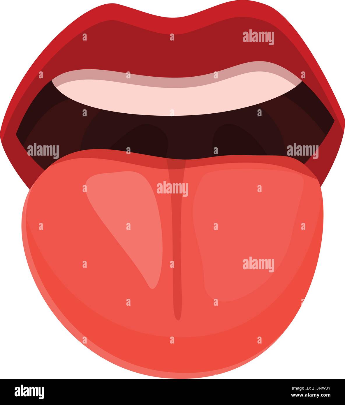 Mouth organ icon. Cartoon of mouth organ vector icon for web design