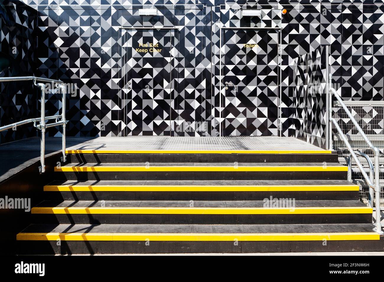 Outdoor public utilities installation, King's Cross, London, N1C Stock