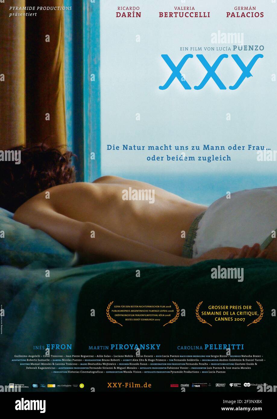 XXY  Year: 2007 Argentina Director: Lucía Puenzo German poster Stock Photo