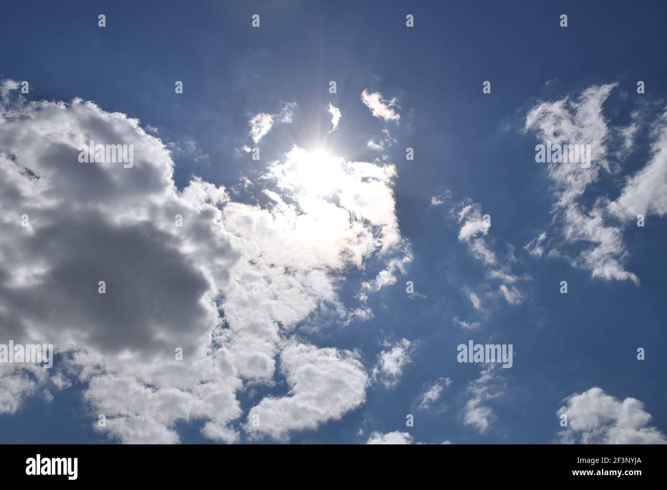 Abstract sky scape Stock Photo