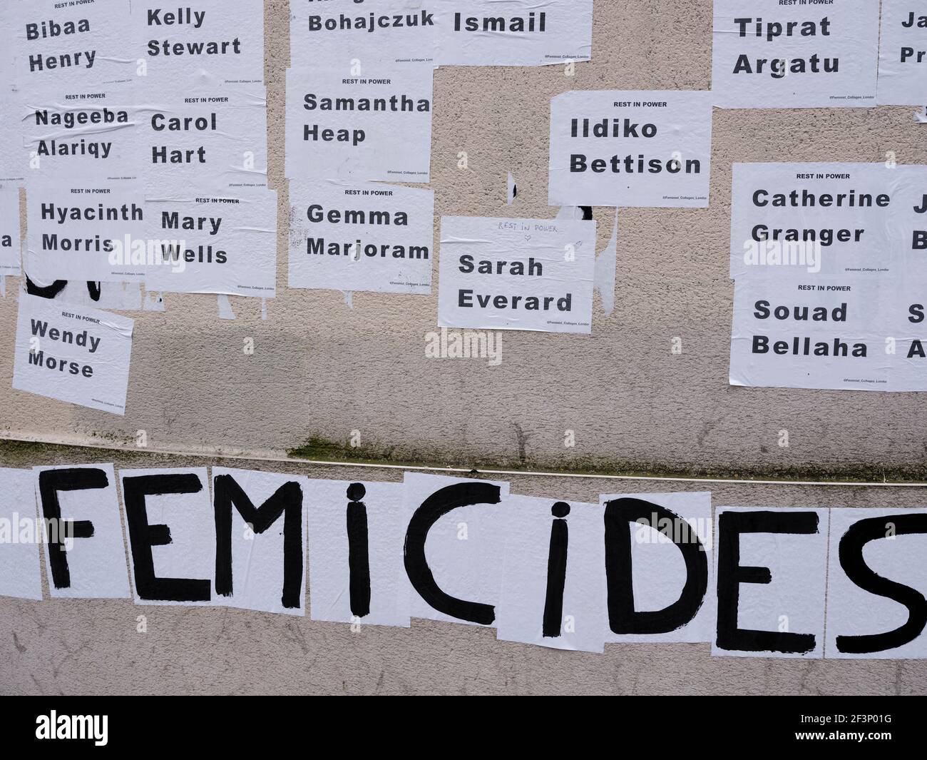 Murdered women protest hi-res stock photography and images - Alamy
