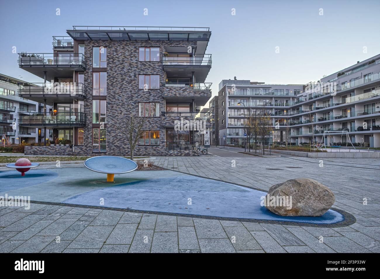 Tangen residental development in Kristiansand, Norway Stock Photo - Alamy