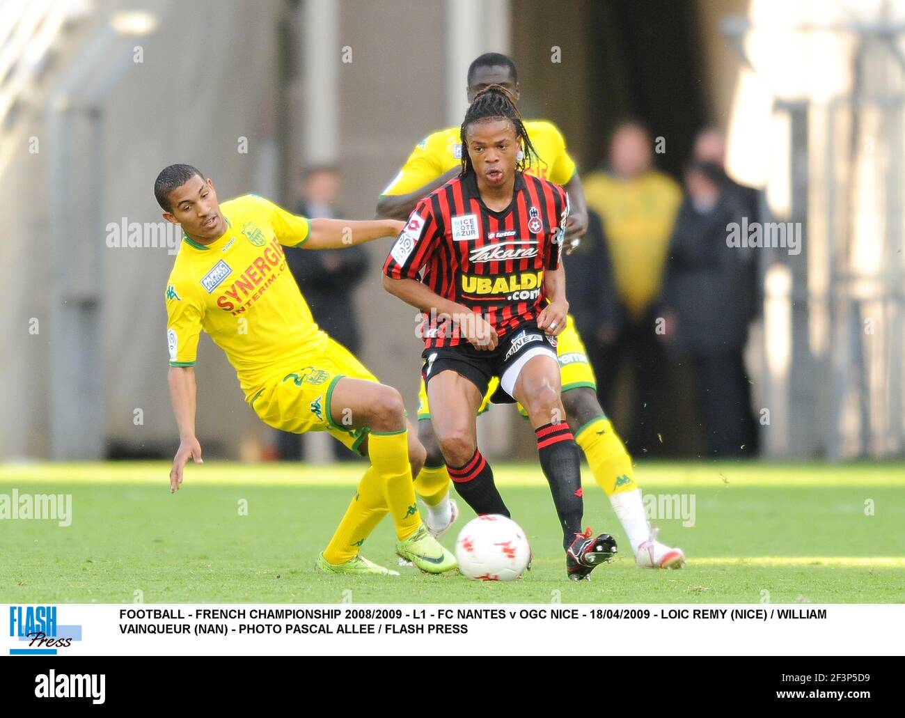 FOOTBALL FRENCH CHAMPIONSHIP 2008 2009 L1 FC NANTES V OGC NICE FOOTBALL FRENCH CHAMPIONSHIP 2008 2009 L1 FC NANTES V OGC NICE