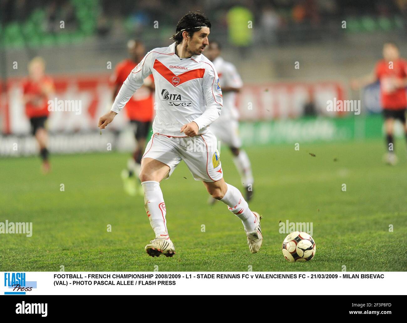 Reconditionné - Maillot foot vintage Valenciennes saison 2008-2009