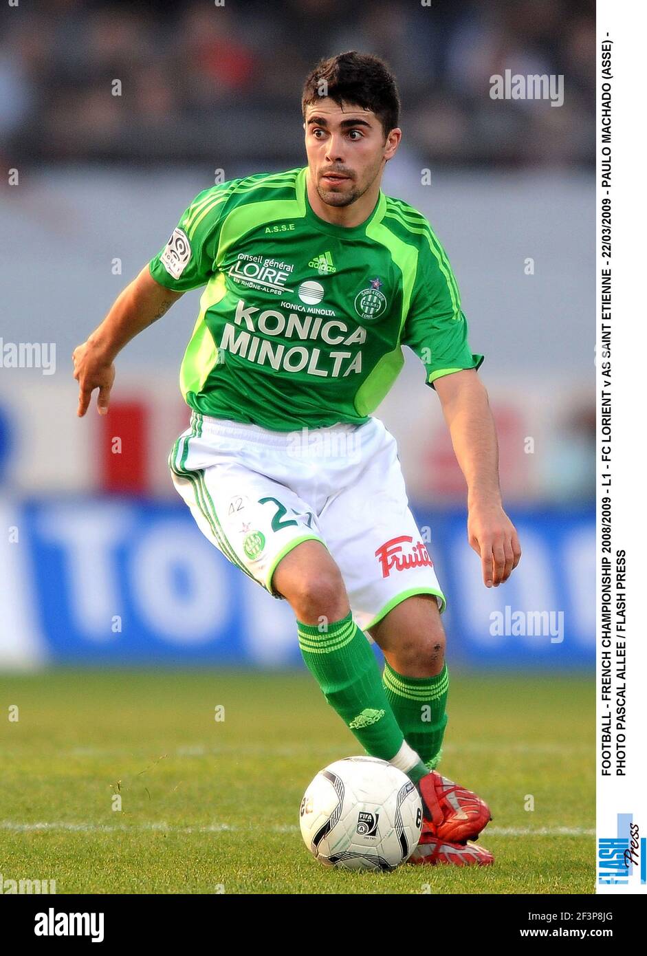 Fanion ASSE Saint-Etienne Vs FC Copenhague - Coupe UEFA 2009 - Vintage