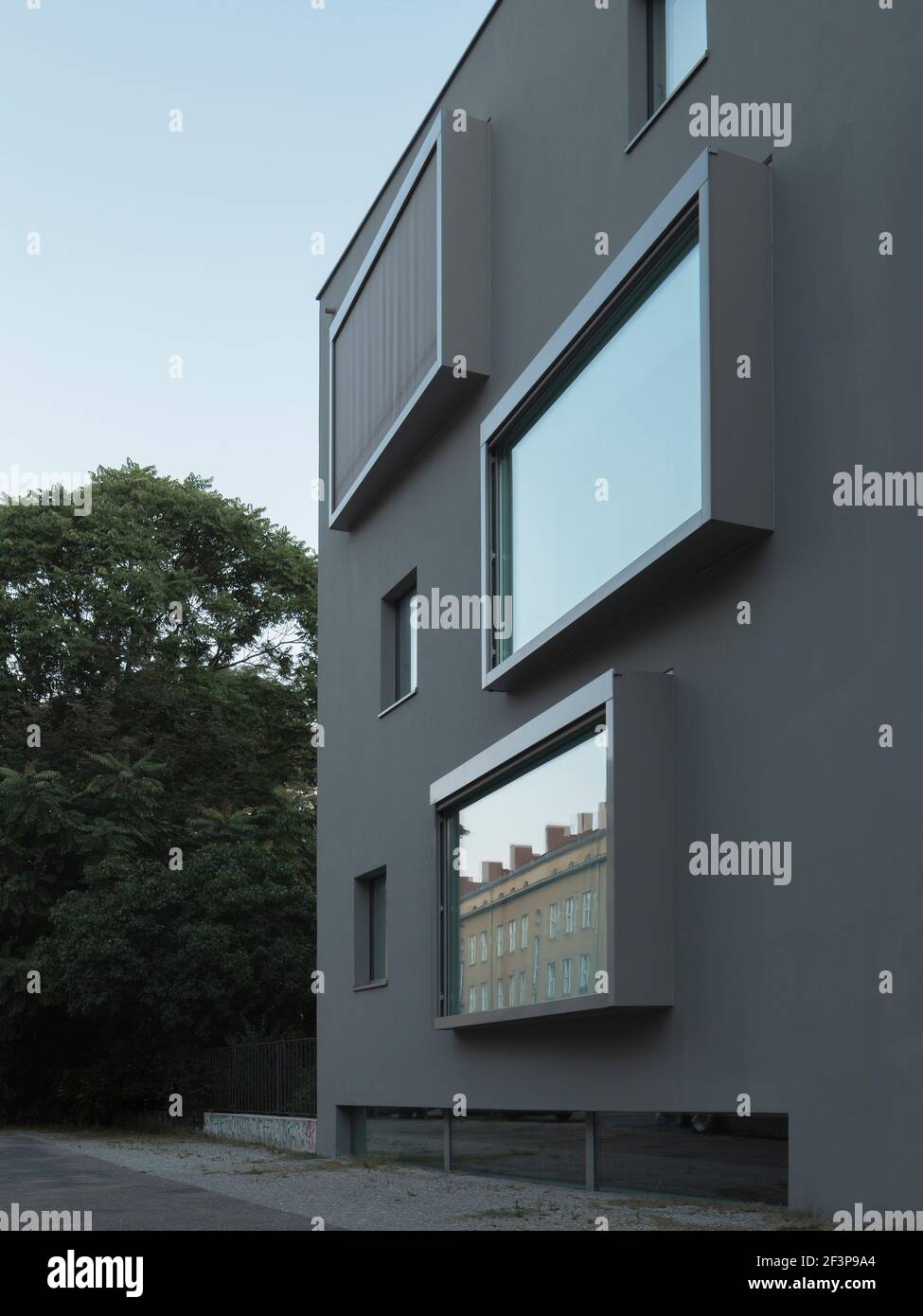 Beautiful view of Passivhaus Apartment Buildings