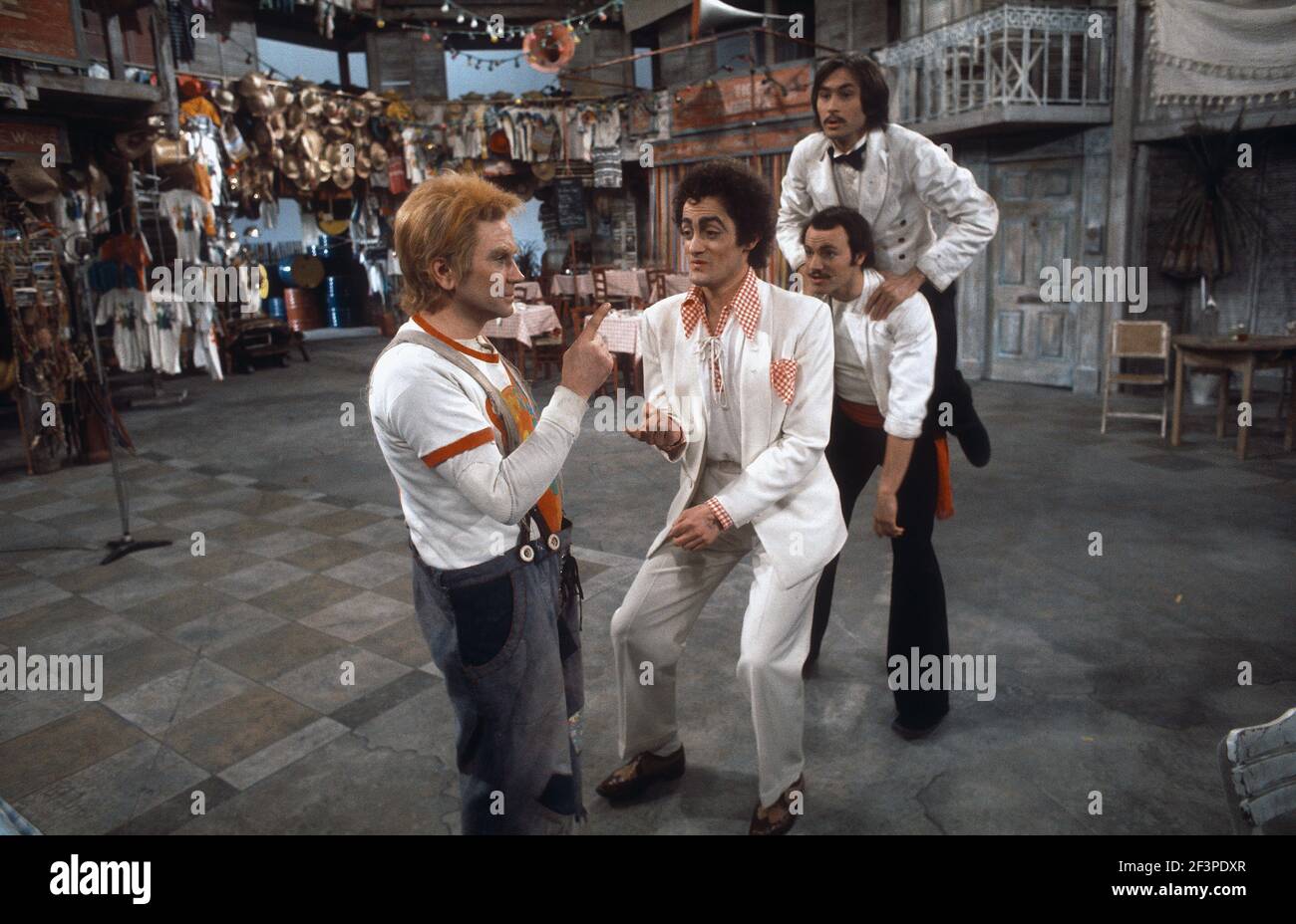 The RSC cast in action during the ATV TELEVISION NETWORK production of ...