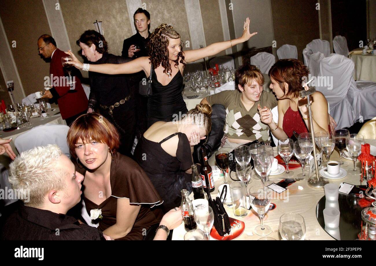 The Hairdresser's of the Year Award at The Grosvenor Hotel in London last night.26 November 2002 photo Andy Paradise Stock Photo