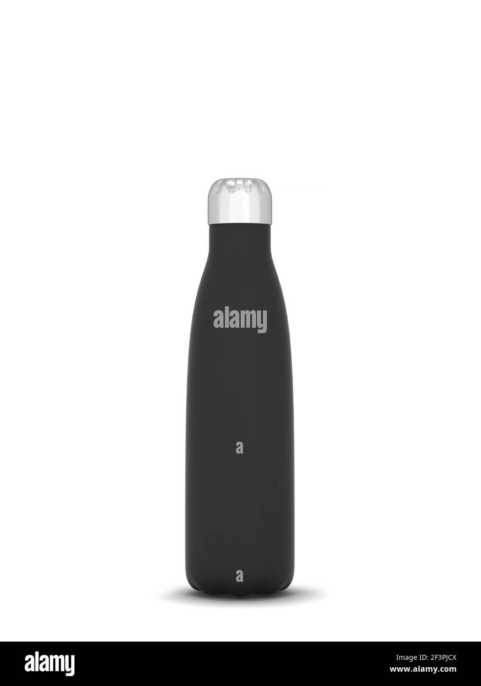 Insulated bottle mockup. 3d illustration isolated on white background ...