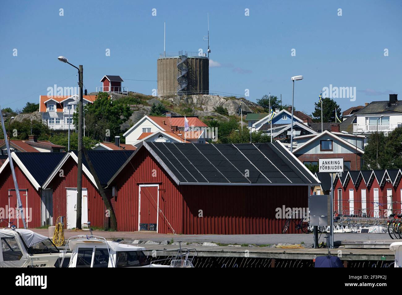 Hoenoe, Sweden Stock Photo