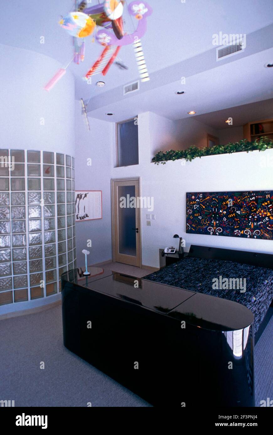 Weitz House in Miami, USA,Schlafzimmer Stock Photo