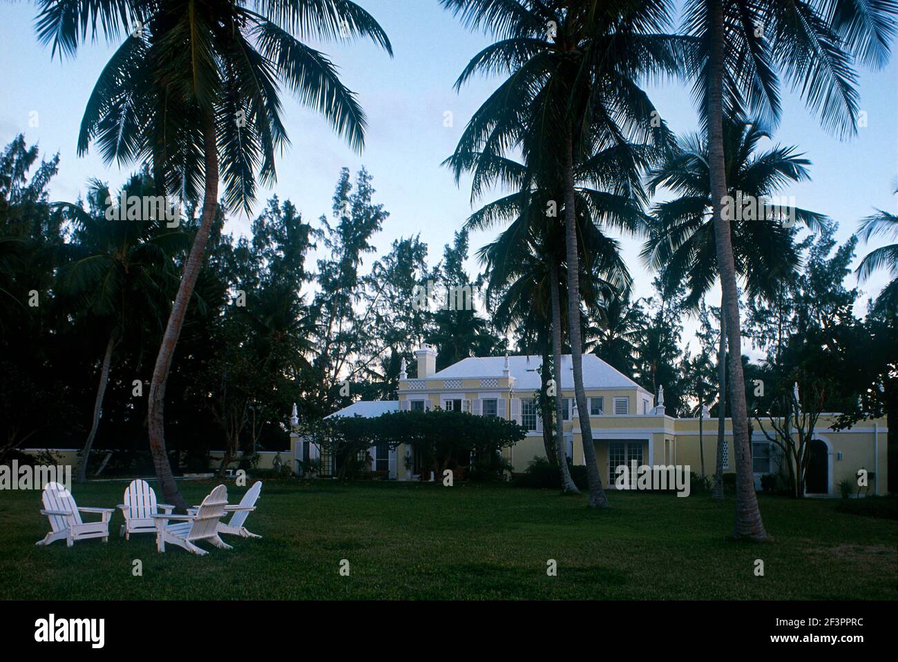 Laura Ashley Residence, Bahamas,Aussenaufnahme Stock Photo