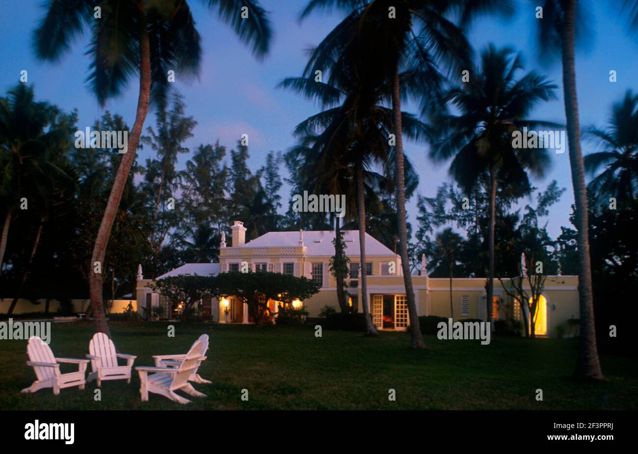 Laura Ashley Residence, Bahamas,Aussenaufnahme Stock Photo