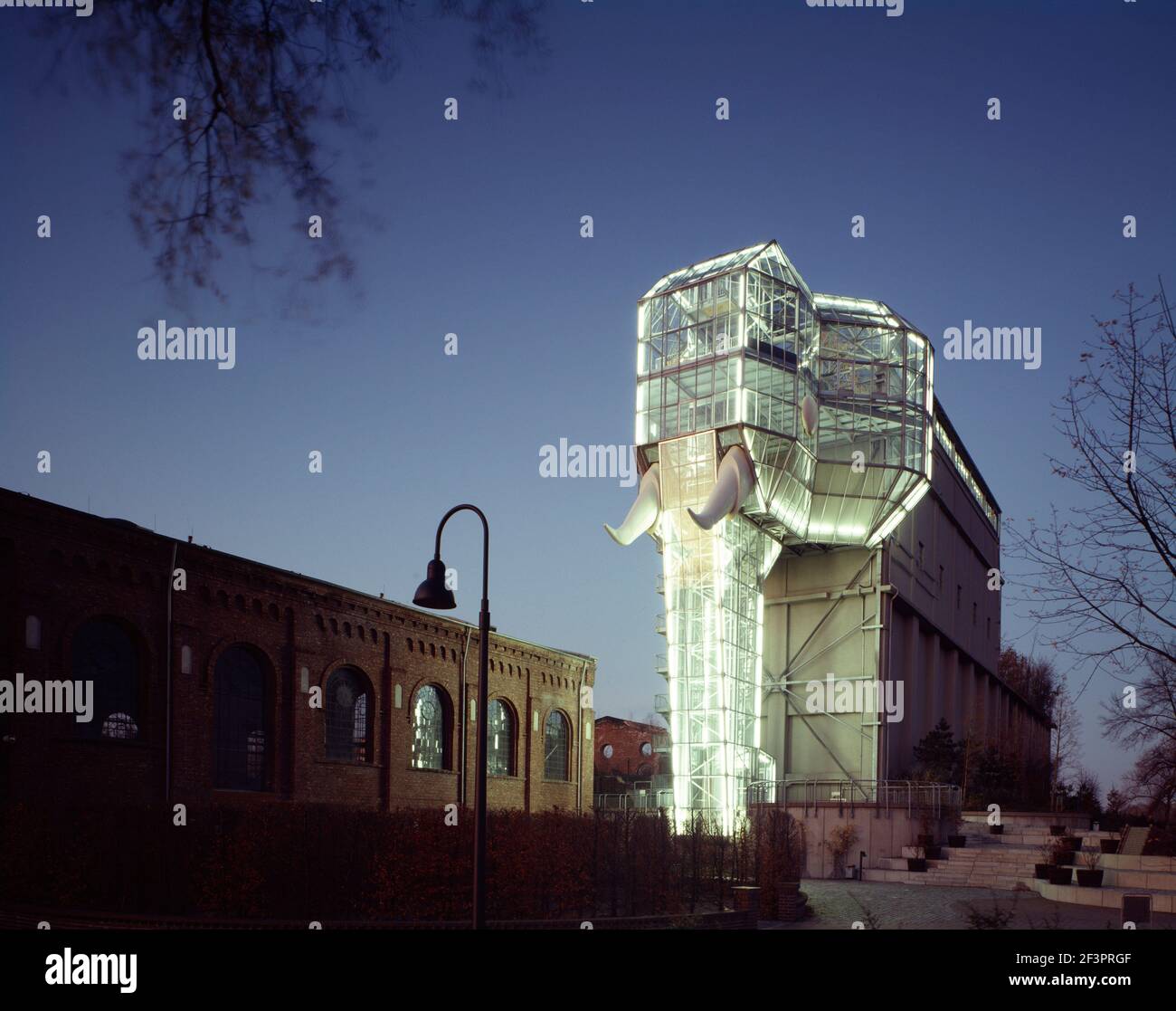 Glaselefant Maximilianpark, Hamm, Westfalen Stock Photo