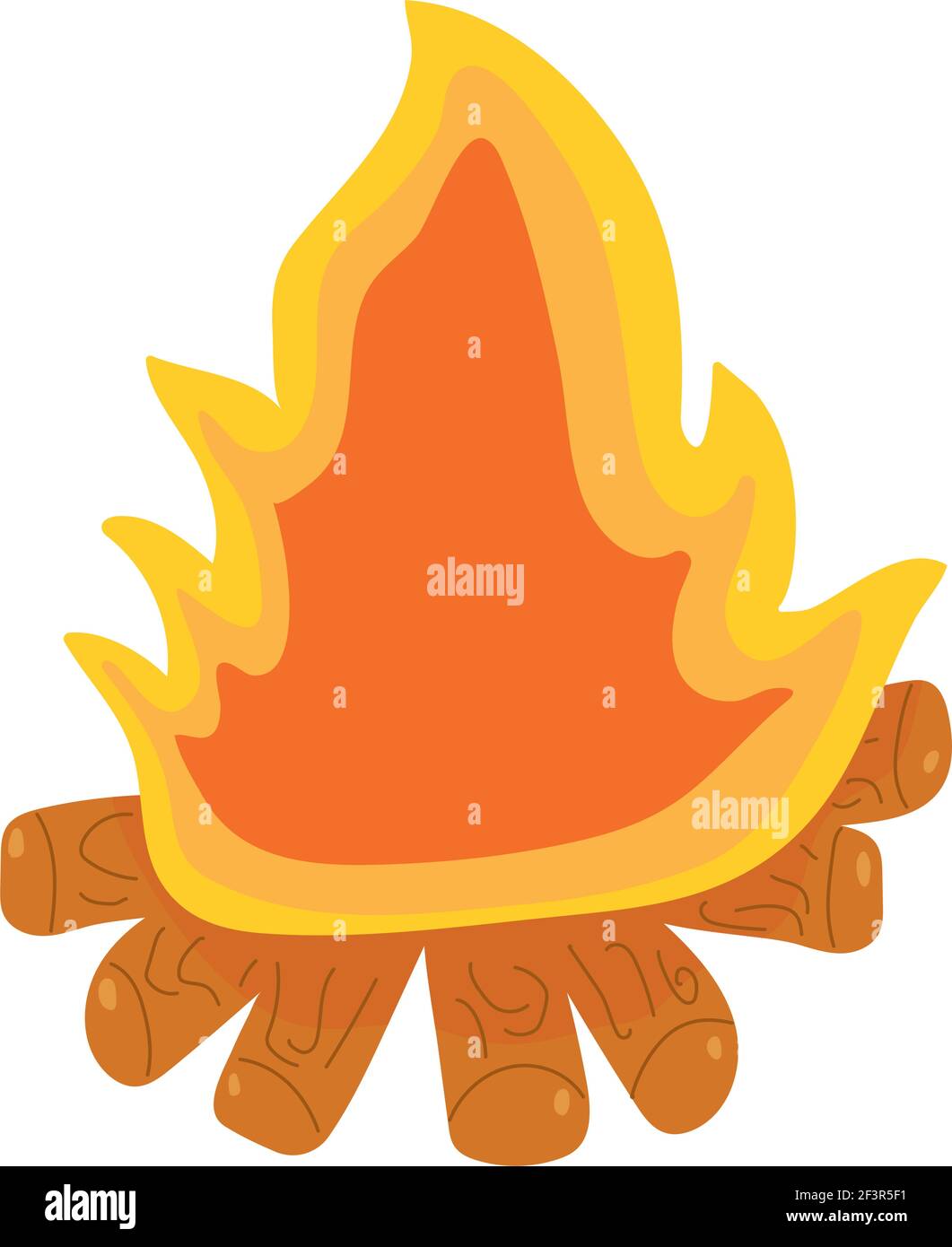 campfire flame icon Stock Vector Image & Art - Alamy