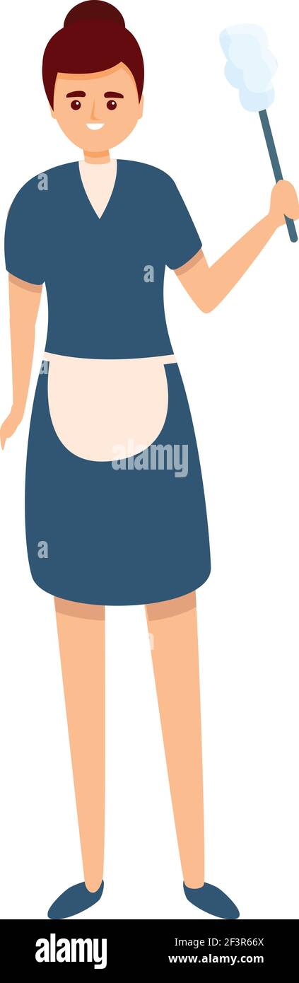 Cleaning service staff smiling cartoon hi-res stock photography and ...