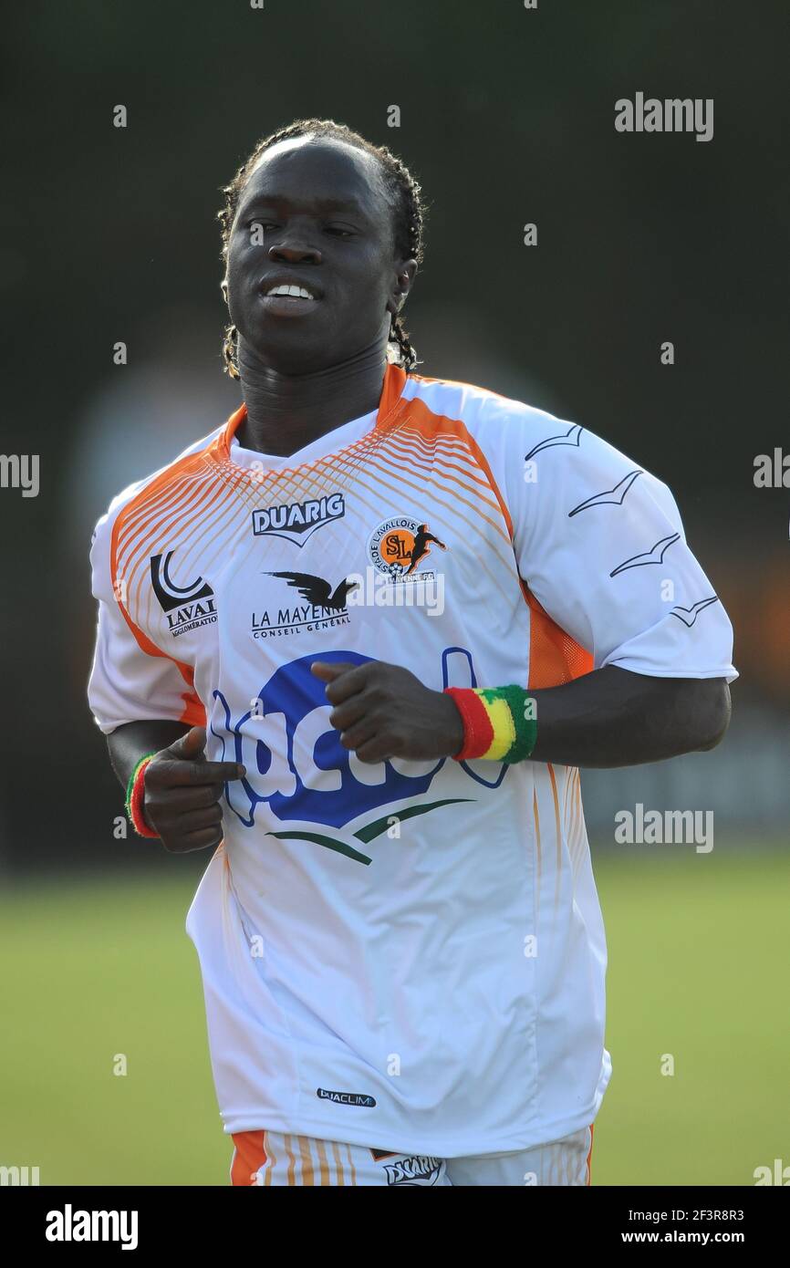 FOOTBALL - FRIENDLY GAMES 2010/2011 - FC LORIENT v STADE LAVALLOIS - 10/07/2010 - PHOTO PASCAL ALLEE / DPPI - FREDERIC MENDY (LAV) Stock Photo