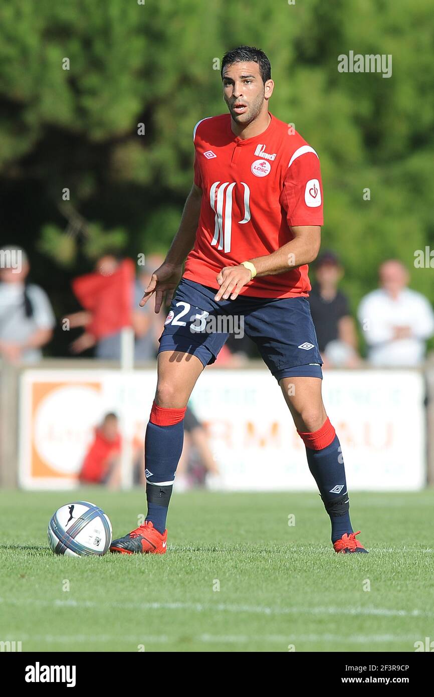 FOOTBALL - FRIENDLY GAMES 2010/2011 - LILLE OSC v SCO ANGERS - 21/07/2010 - PHOTO PASCAL ALLEE / DPPI - ADIL RAMI (LILLE) Stock Photo