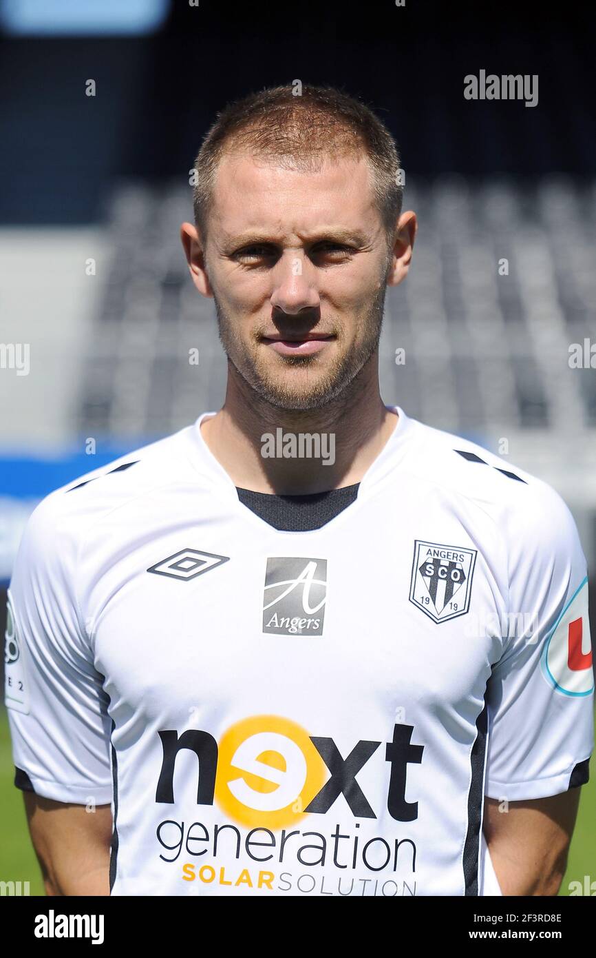 FOOTBALL - FRENCH CHAMPIONSHIP 2010/2011 - L2 - PRESENTATION SCO ANGERS - 31/08/2010 - PHOTO PASCAL ALLEE / DPPI - DAVID DE FREITAS Stock Photo