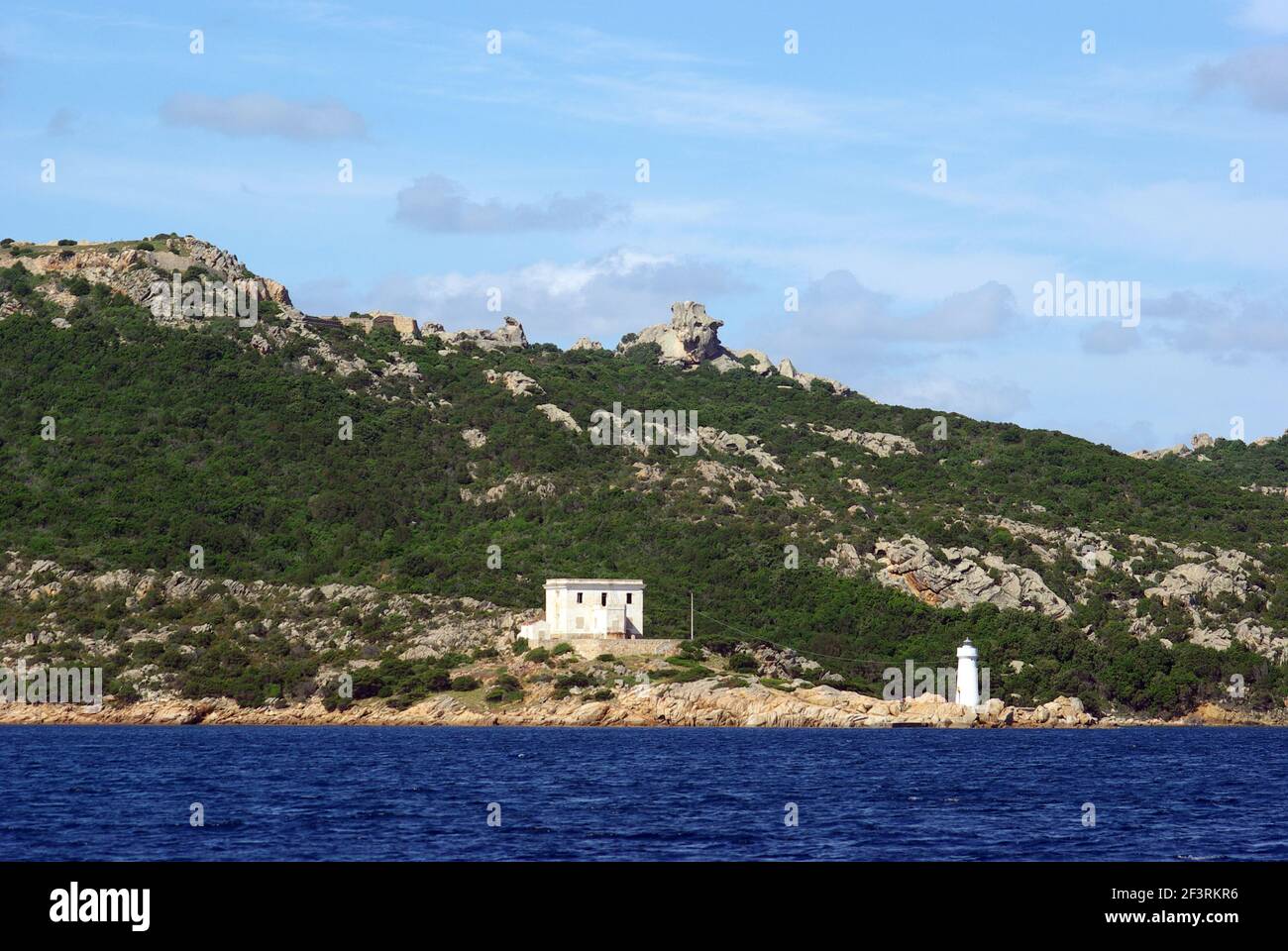 Palau, Sardinia, Italy. Capo d'Orso lighthouse Stock Photo