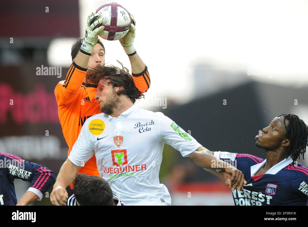 formazioni olympique lyonnais - stade brestois 29