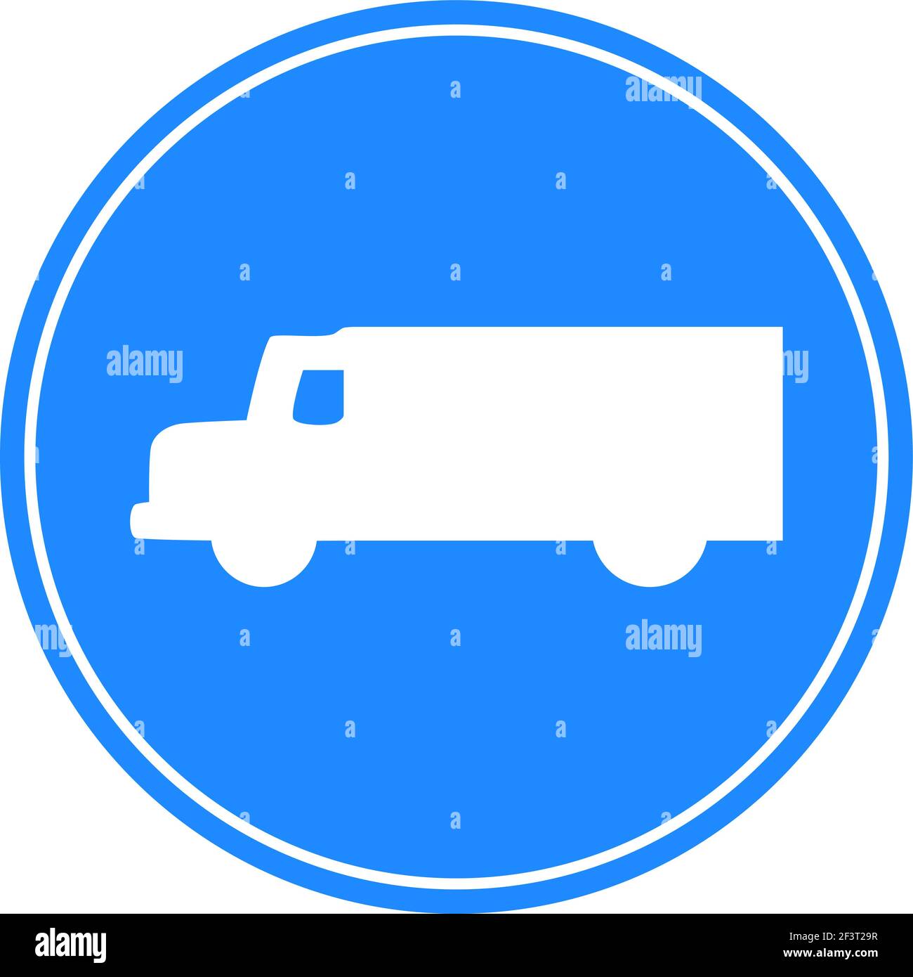 Trucks in transit Stock Vector Images - Alamy