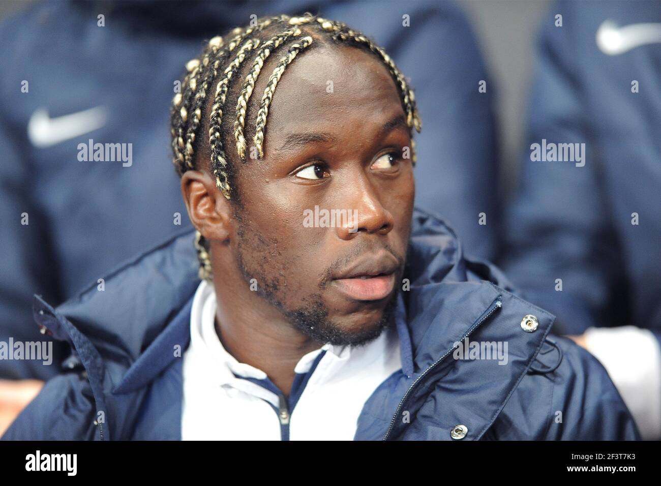 Bacary Sagna of France during the International friendly game 2014 football match between France and Albania on November 14, 2014 at Route de Lorient in Rennes, France. Photo Pascal Allée / DPPI Stock Photo