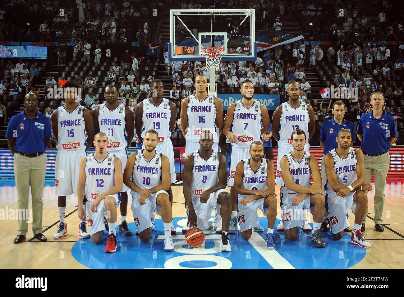 Ruddy NELHOMME coach adjoint 15 Mickael GELABALE 11 Florent