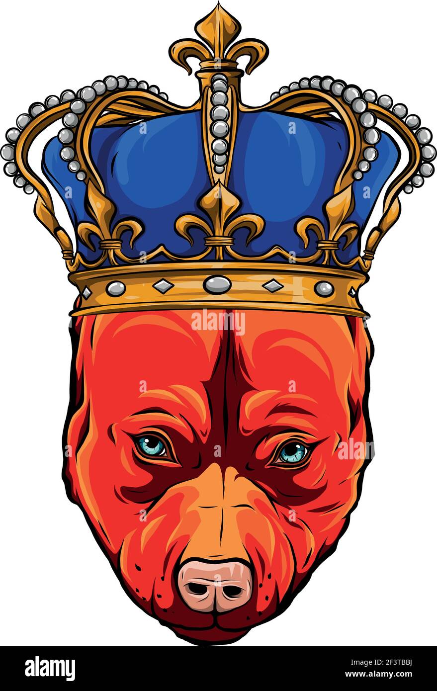 Gold crown vector hi-res stock photography and images - Alamy