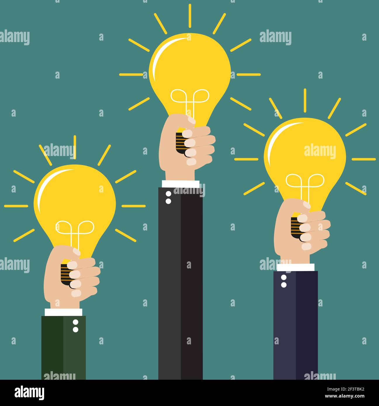 modern idea innovation light bulb concept Stock Vector Image & Art - Alamy