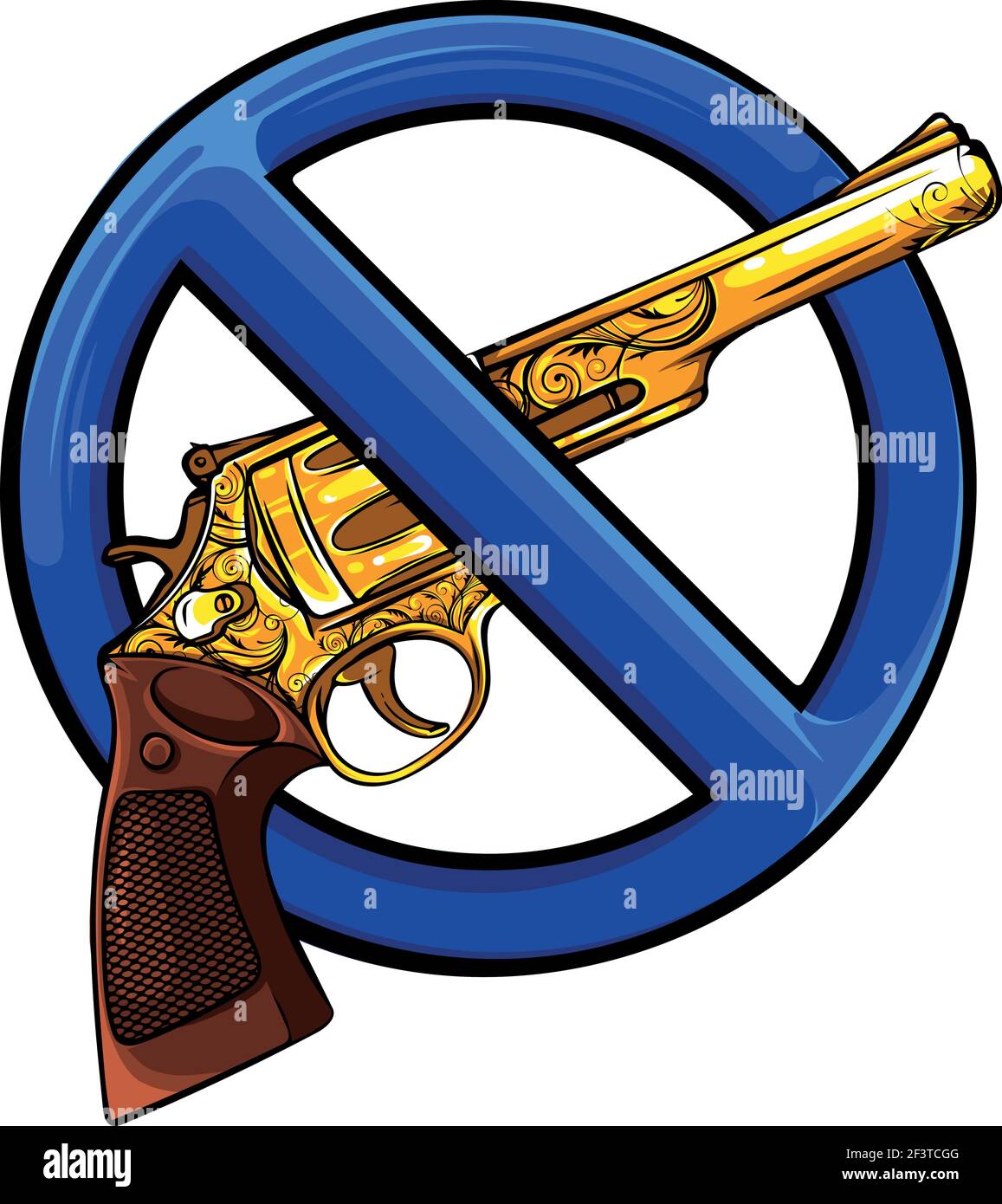 Gold Gun High Resolution Stock Photography And Images Alamy