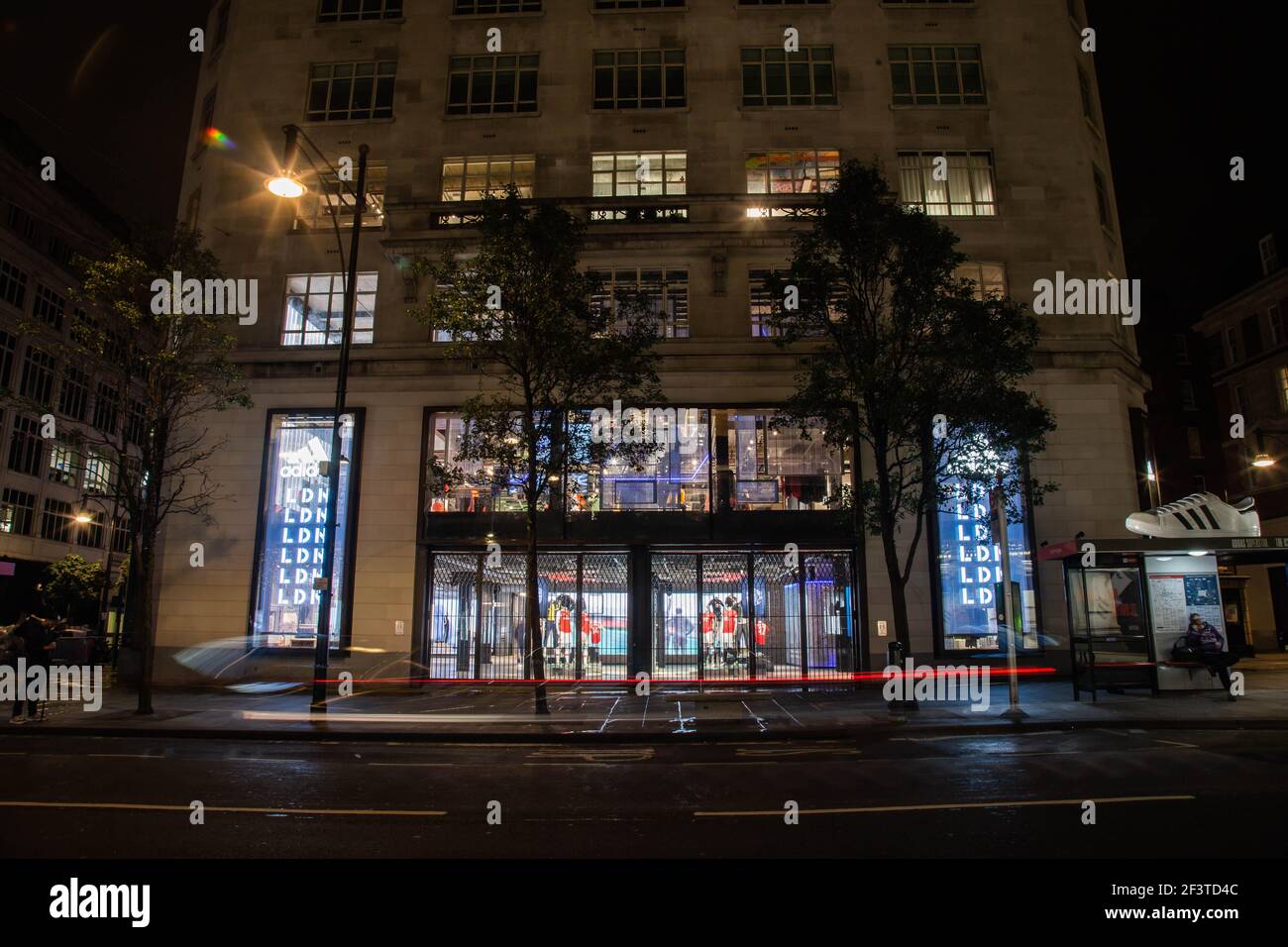 Adidas flagship store in London, United Kingdom EDITORIAL ONLY! photo:  Adidas via Kolvenbach Stock Photo - Alamy