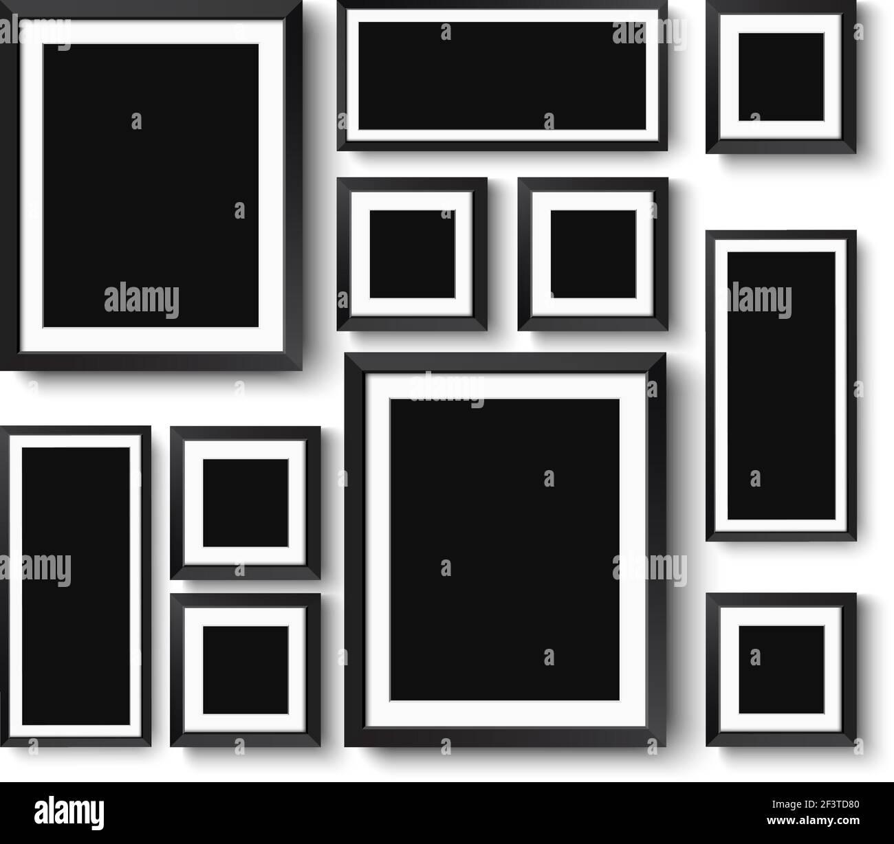 set of picture frames Stock Vector Image & Art Alamy