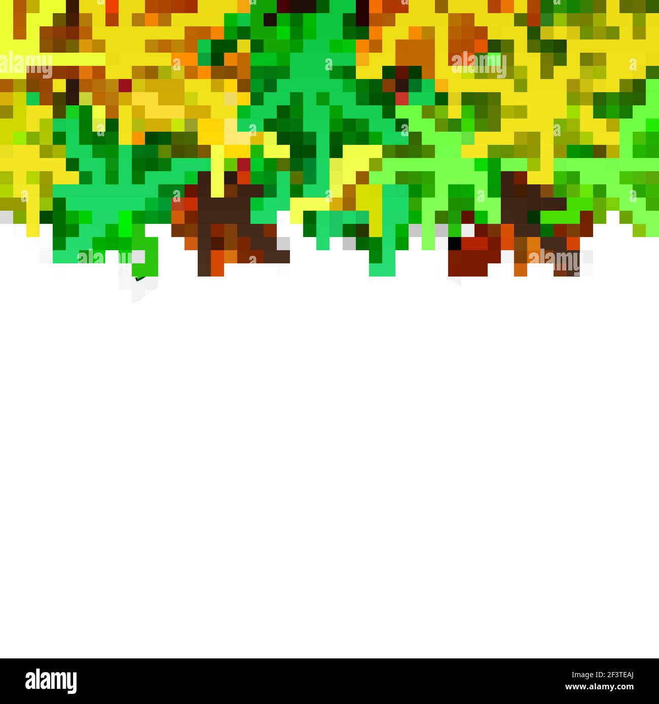 Vector background with colorful autumn leaves Stock Vector Image & Art ...