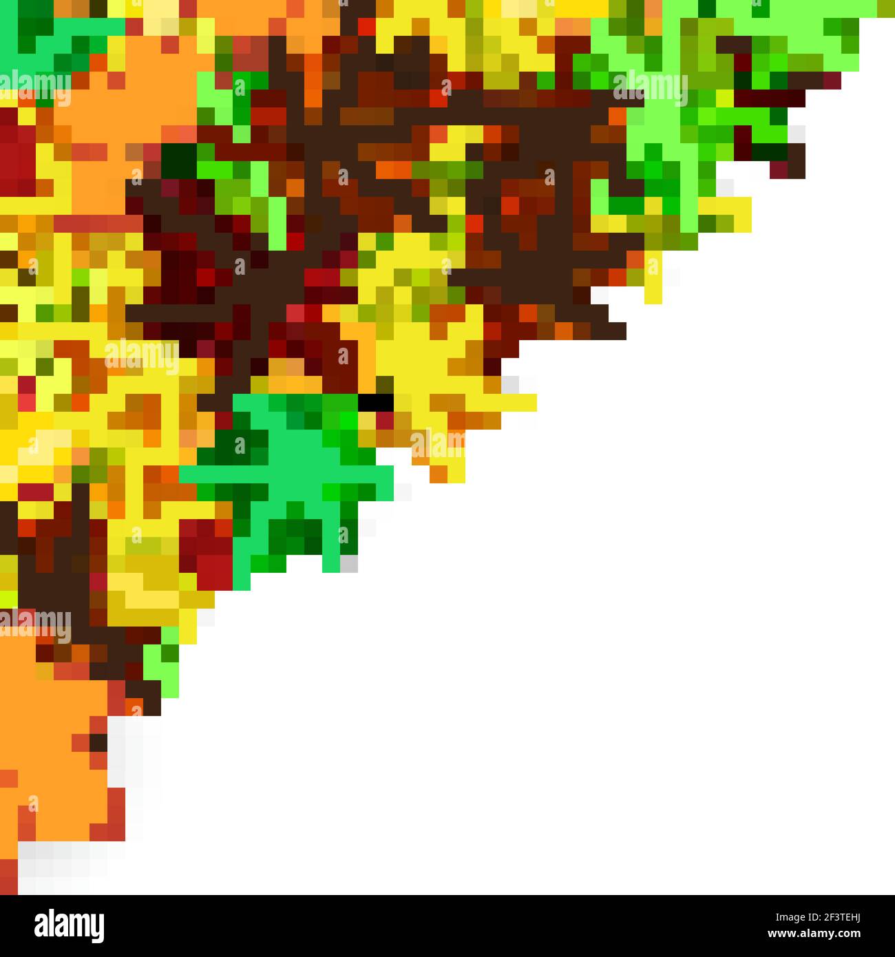 Vector background with colorful autumn leaves Stock Vector Image & Art ...