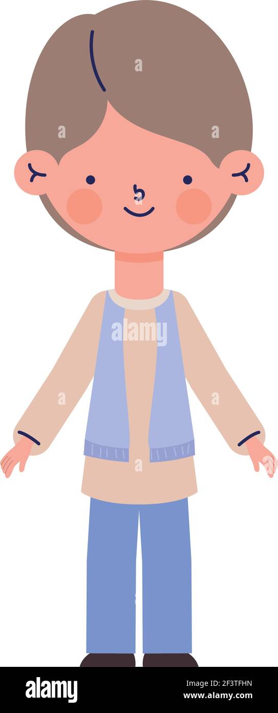 little boy illustration Stock Vector Image & Art - Alamy