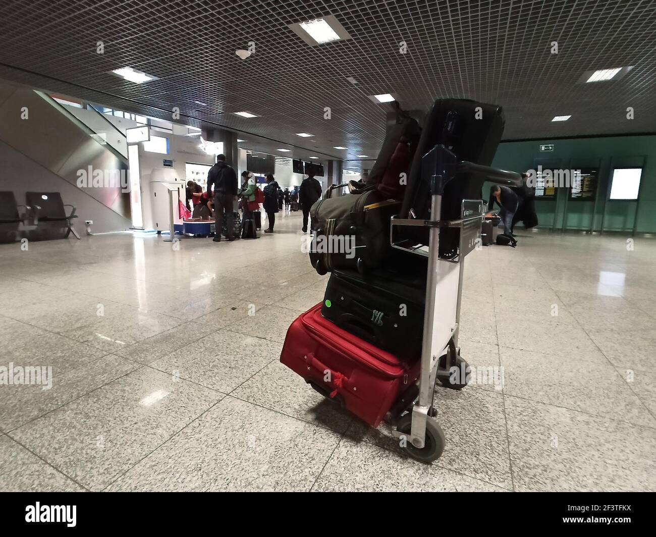 Krakow, Poland September 30, 2019 Interior of John Paul II Kraków