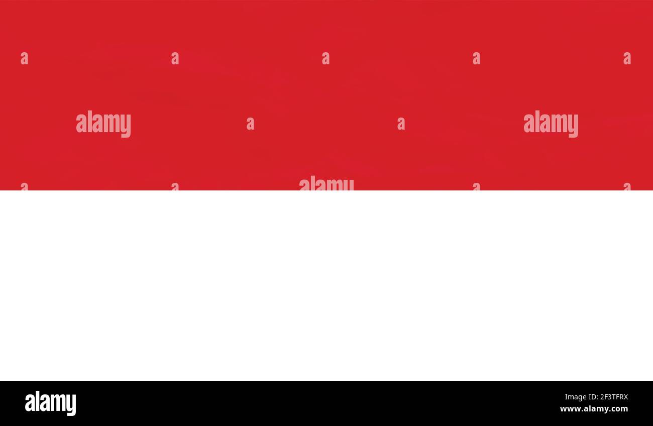 Poland flag with waving grunge texture. Vector background. Stock Vector