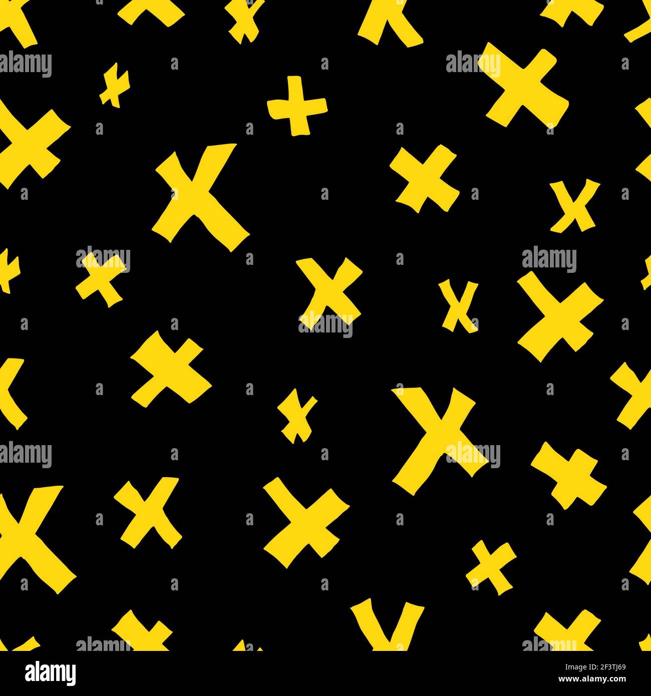 seamless simple X pattern on contrasting background. For paper, fabric ...