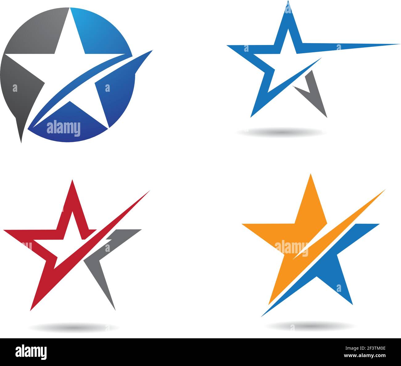 Star logo template illustration design Stock Vector Image & Art - Alamy