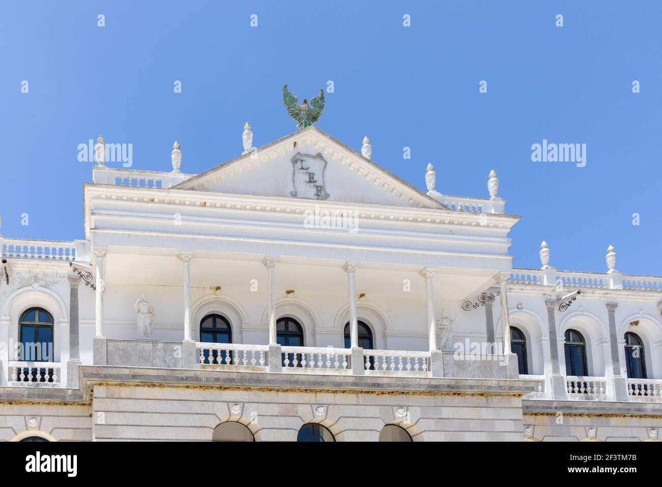 The Acebron Palace in Donana National Park in Huelva, Andalusia, Spain. Stock Photo