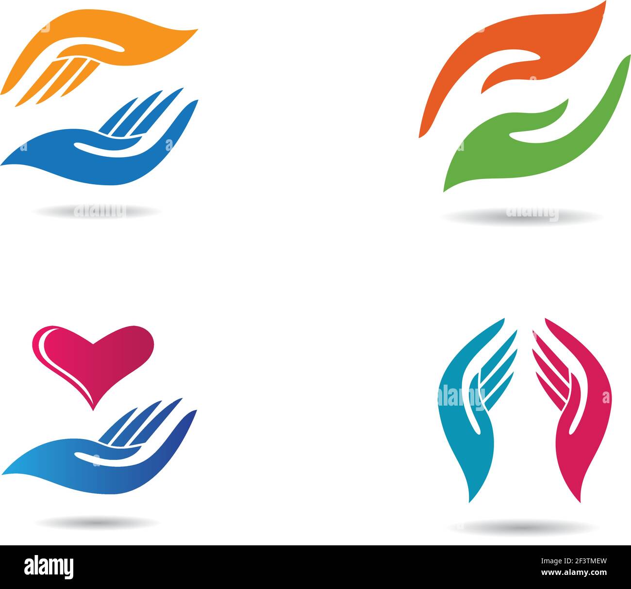 People helpful support logo hi-res stock photography and images - Alamy