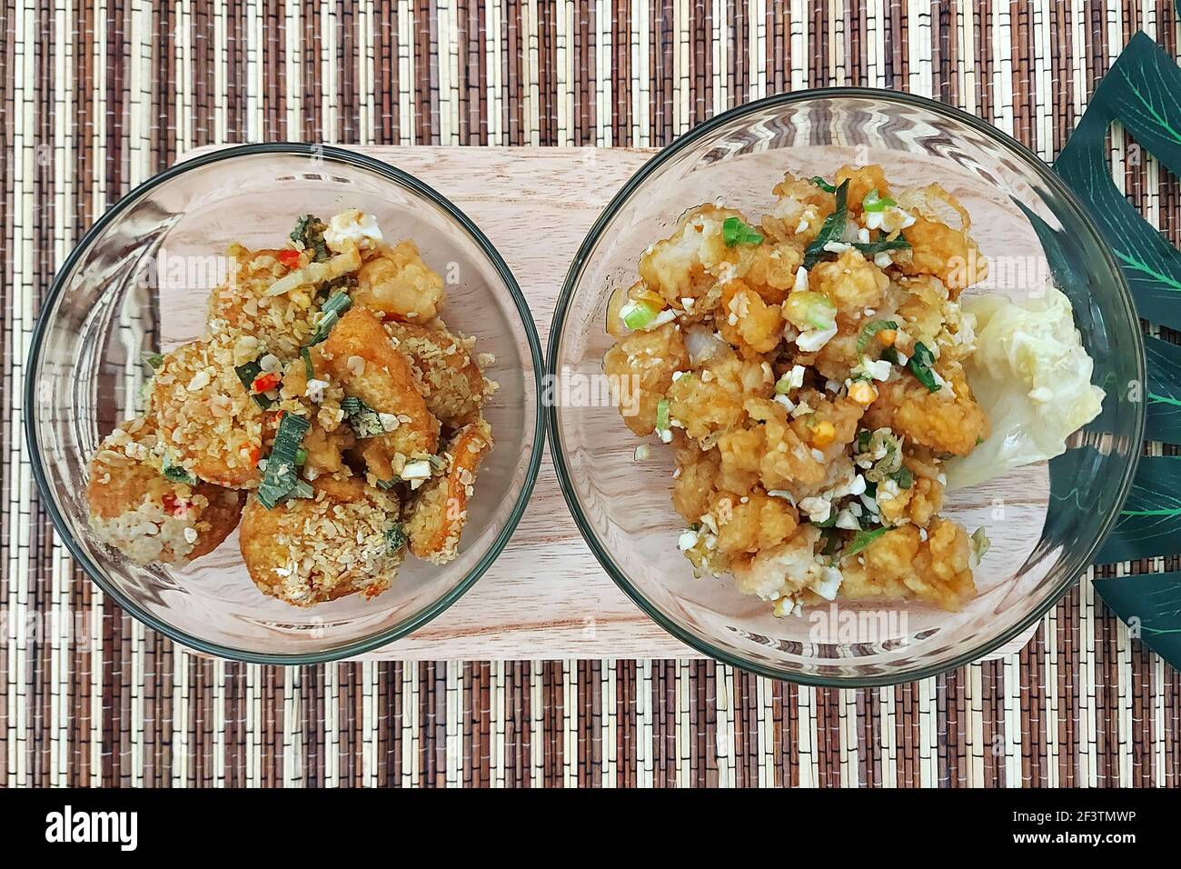 Tofu Shrimp Chinese Food, Jakarta, Indonesia Stock Photo - Alamy