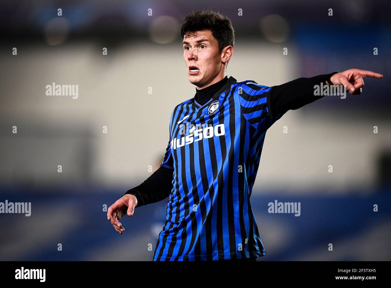Madrid Spain 16 March 2021 Matteo Pessina of Atalanta BC