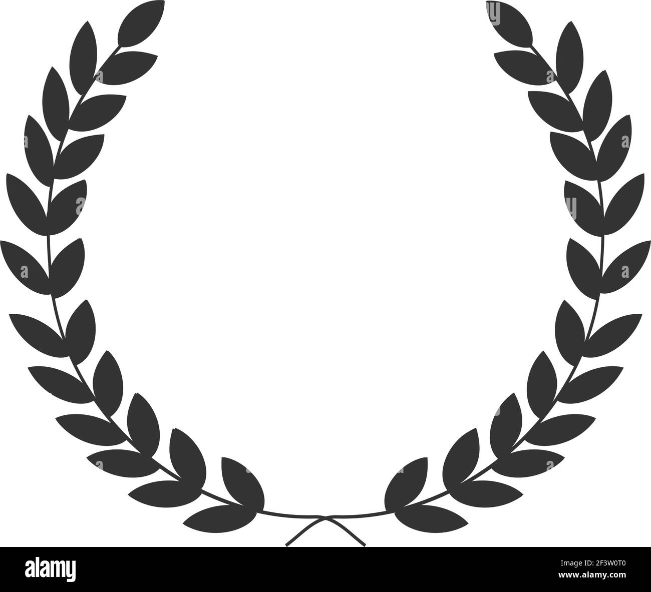 A laurel wreath - symbol of victory Stock Vector Image & Art - Alamy