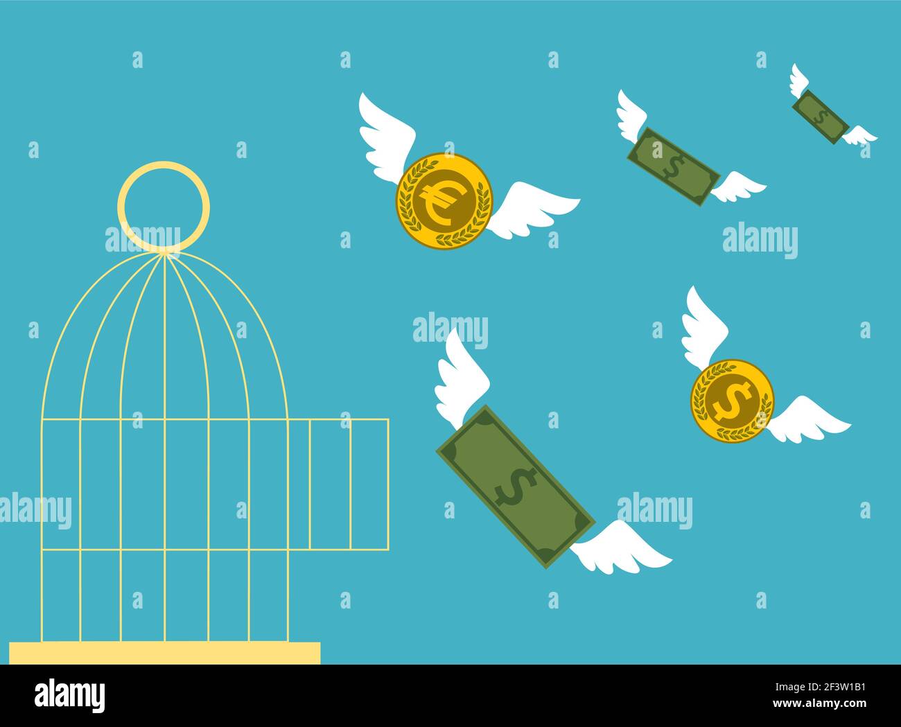 Free money. Business concept Stock Vector Image & Art Alamy