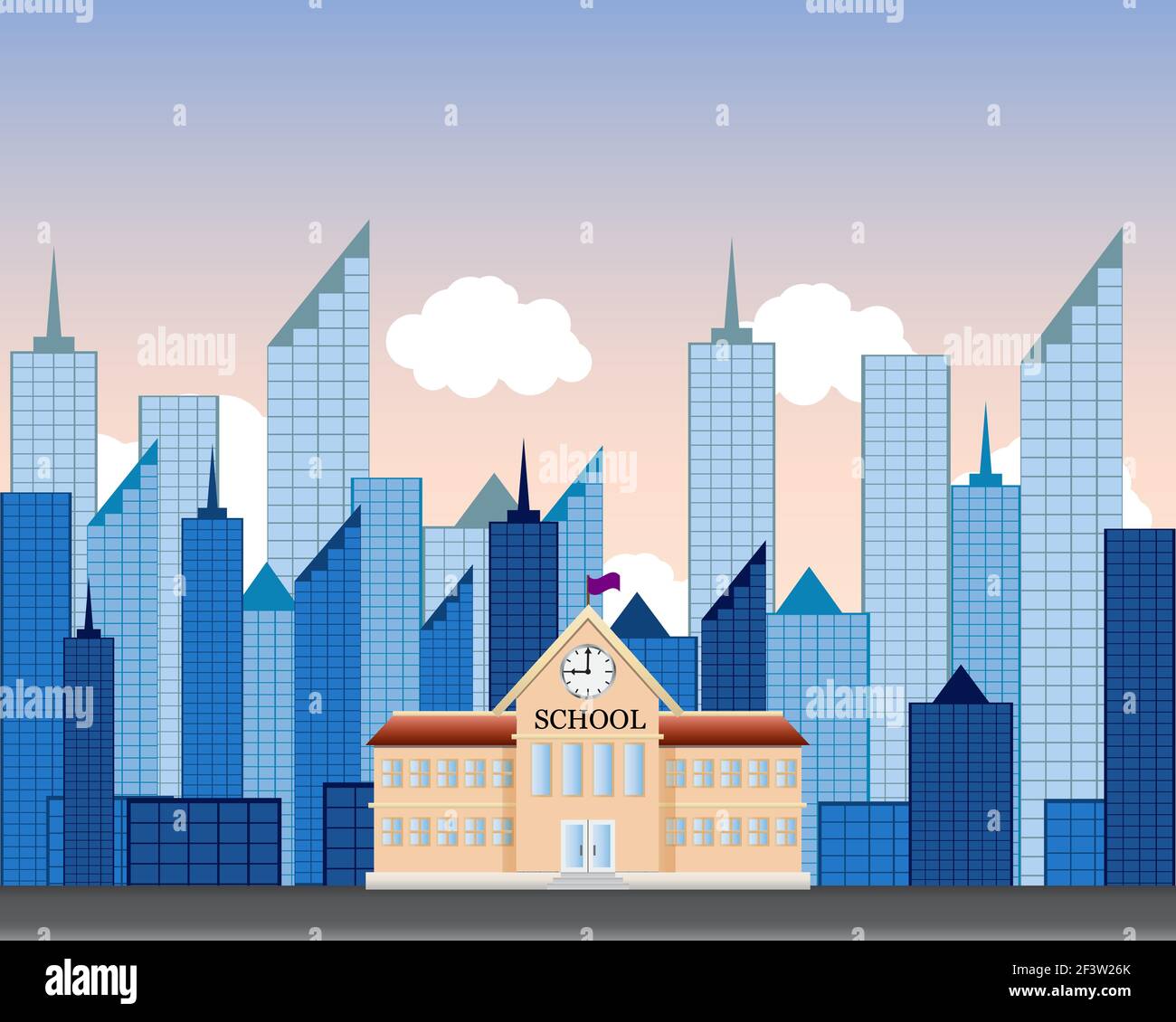 welcome-back-to-school-stock-vector-image-art-alamy