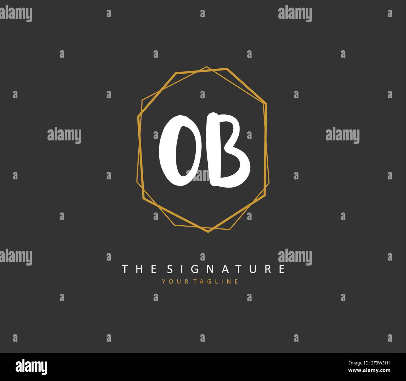 o-b-o-initial-letter-handwriting-and-signature-logo-a-concept