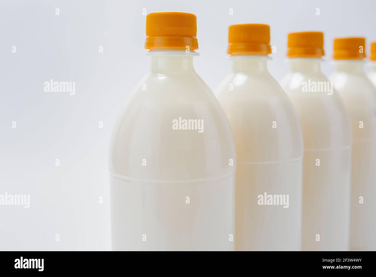 rice wine in plastic bottles Stock Photo Alamy