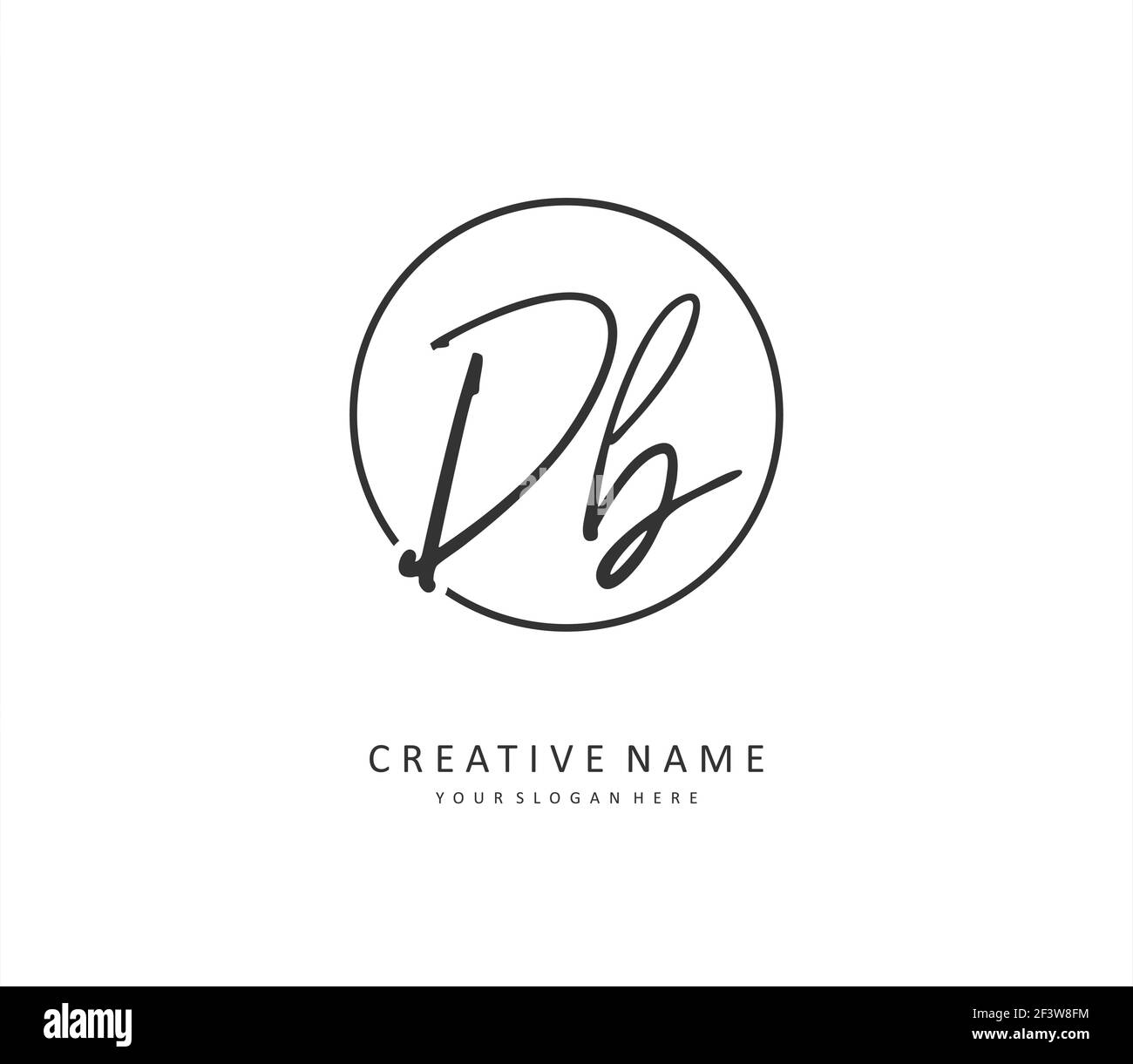 letter DB logo | Db logo, Letter logo design, Monogram logo design